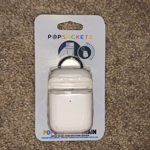 PopGrip AirPods Holder White